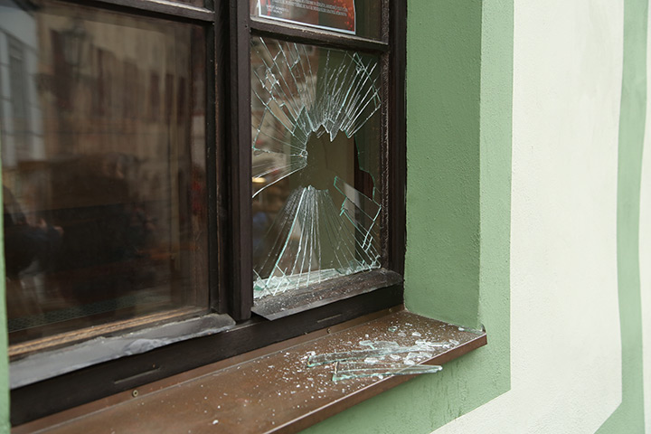 A2B Glass are able to board up broken windows while they are being repaired in Epping.